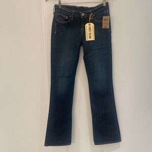 NWT Lucky Brand Sweet ‘N Low Mid Rise Easy Fit Boot Cut Jeans 25 (28 Measured)